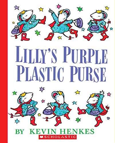 Lilly's Purple Plastic Purse - Durable Kids Handbag for School & Play - Perfect for Dress Up, Pretend Play & Everyday Use