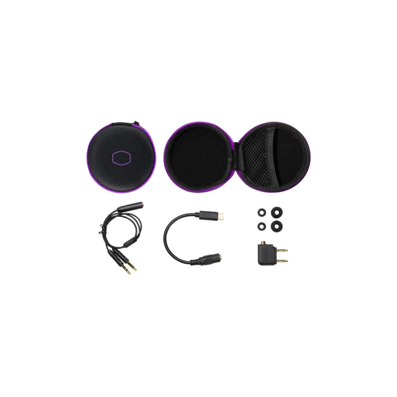 Cooler Master MH710 Gaming Earbuds with Focus FX 2.0 Technology - Noise Isolating In-Ear Headphones for PC, Mobile & Console Gaming (2-Year Warranty) - Perfect for Competitive Gaming, Streaming & Music Listening