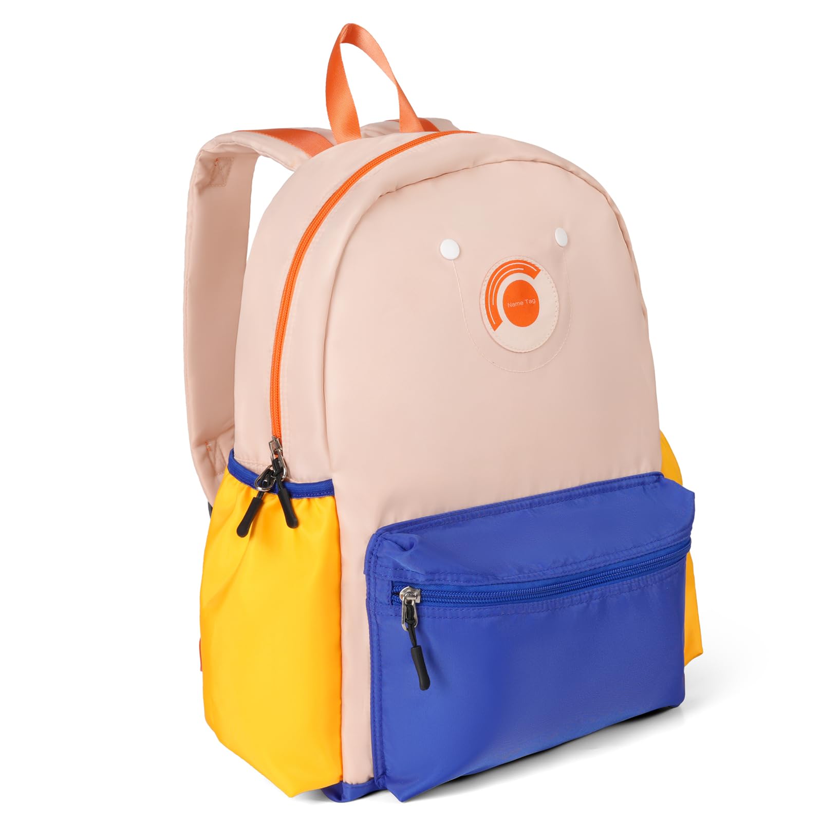 Durable 16.5 Inch Kids Backpack for School & Travel - Lightweight Boys & Girls Bookbag with A4 Folder Capacity (Ages 4-12) - Perfect for Kindergarten, Elementary School & Family Trips