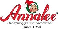 Annalee Ribbon Candy Elf - Christmas Holiday Decoration for Tree, Gift, and Festive Home Decor