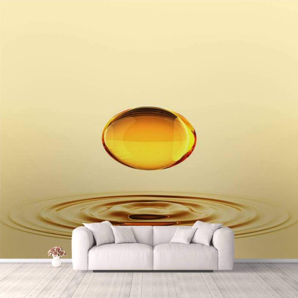 3D Self-Adhesive Wallpaper - Oil Capsule Splash Pattern, Peel and Stick Wall Mural for Bedroom, Living Room, Dorm Decor - Waterproof Removable Wall Sticker for Ceiling, Wardrobe, Furniture (Perfect for Modern Home & Office Decoration)