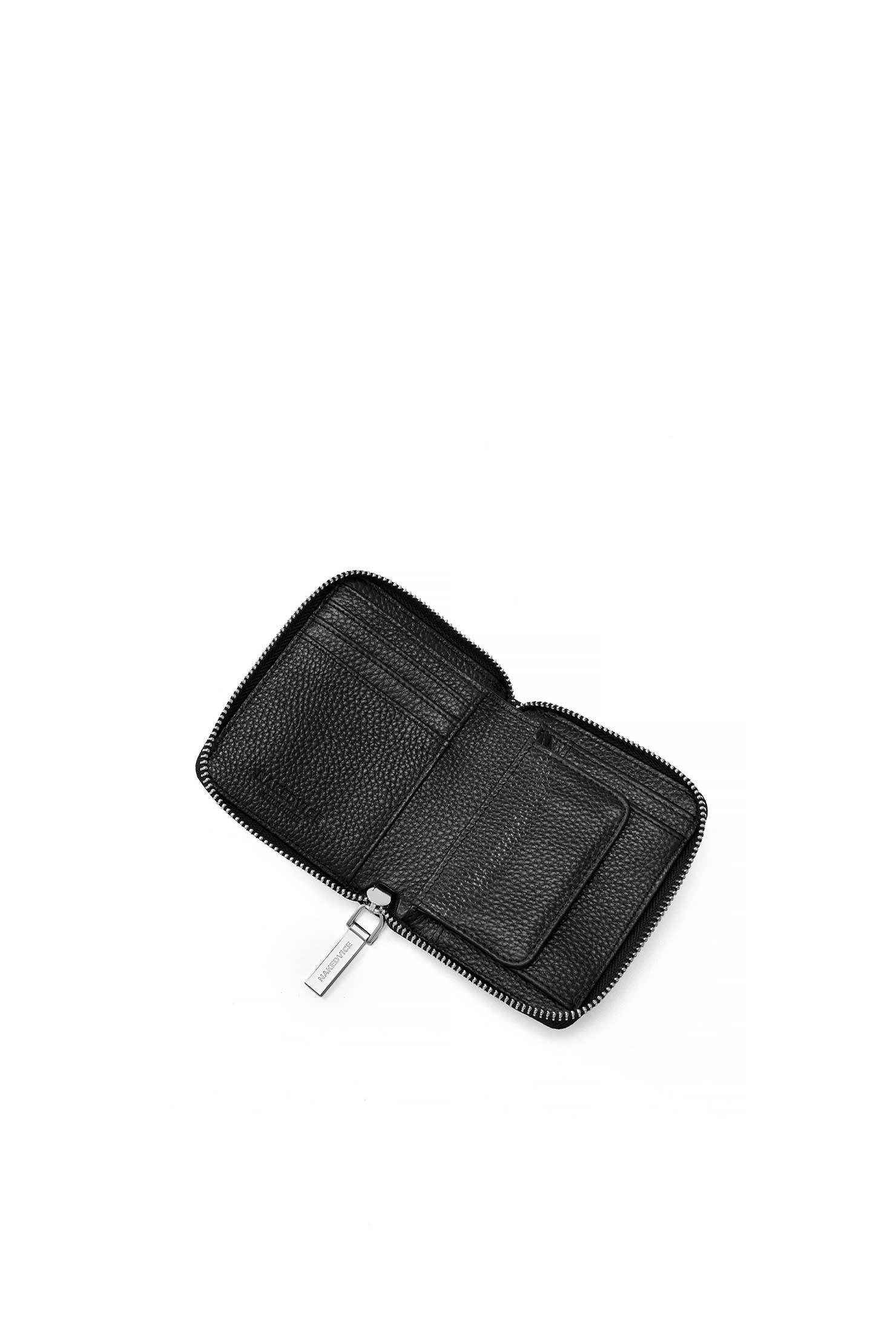 Theo Genuine Leather RFID Blocking Silver Wallet for Men - Slim Bifold Credit Card Holder for Everyday Use & Travel