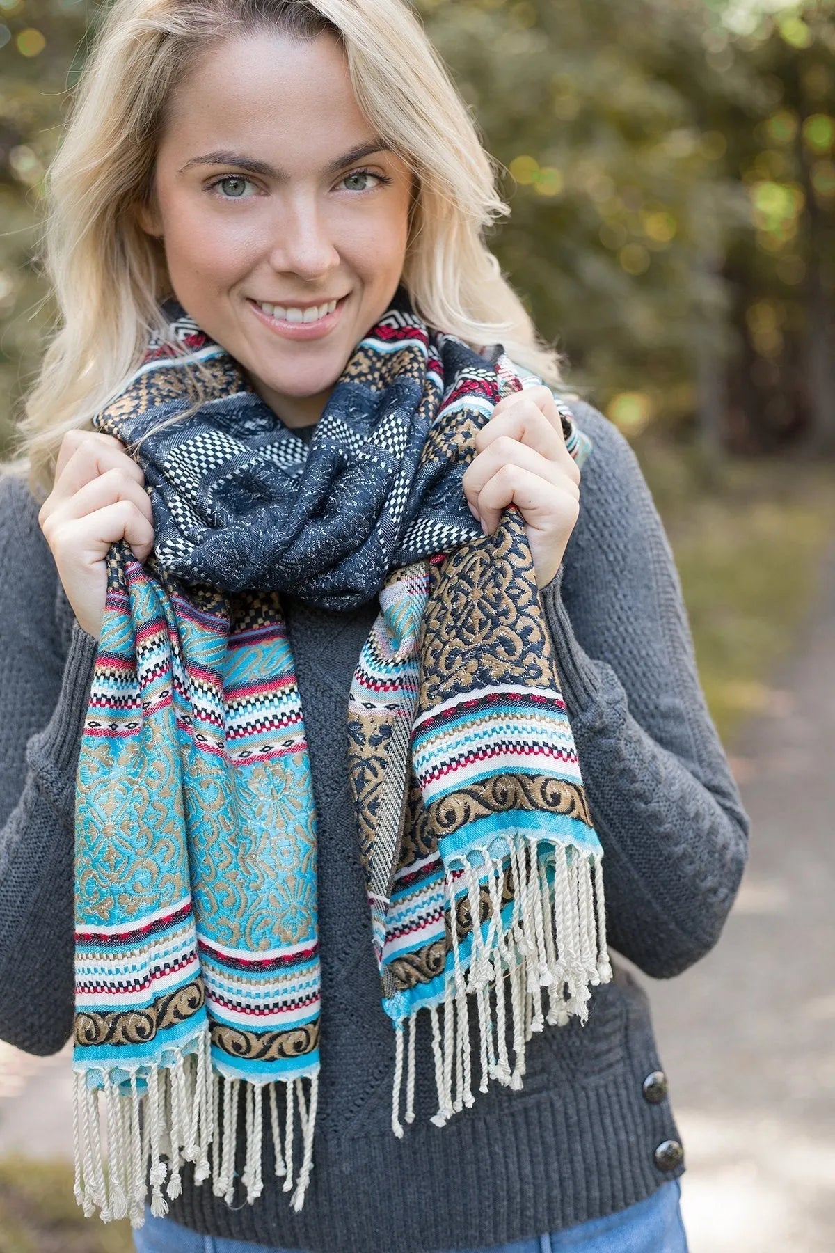 Classic Fringe Scarf - Soft & Stylish Winter Accessory for Women & Men | Perfect for Cold Weather, Outdoor Activities & Fashion Outfits