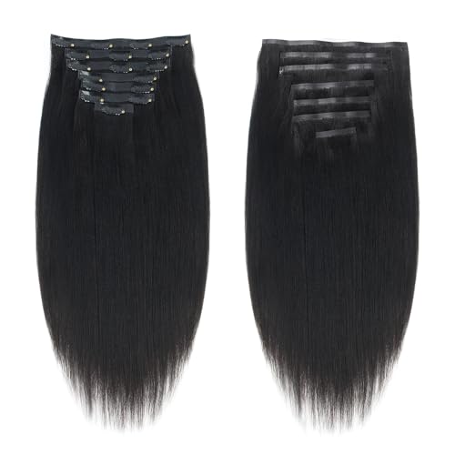 Pu Clip- Nature Black(Yaki Straight)