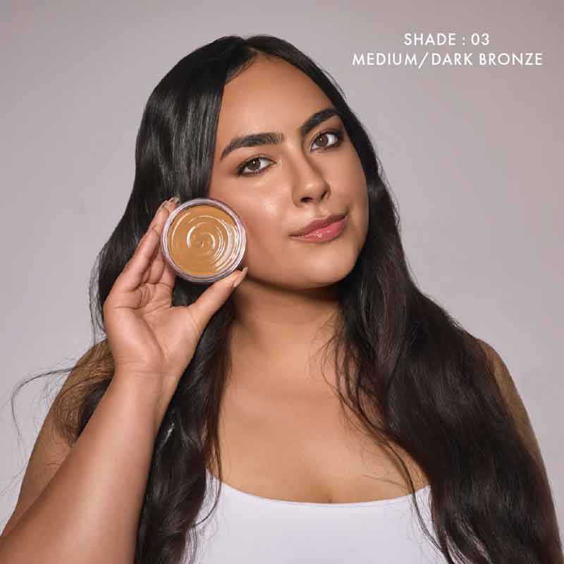 Bellamianta Dreamy Creamy Whipped Bronzer - Natural Sun-Kissed Glow Makeup for Face & Body | Perfect for Summer Tanning & Contouring | Vegan & Cruelty-Free