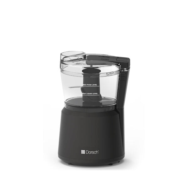 Dorsch Mini Food Chopper - Electric Vegetable Chopper for Onions, Garlic, Herbs - Compact Kitchen Food Processor for Salsa, Pesto, Nuts - Perfect for Meal Prep & Small Batch Cooking