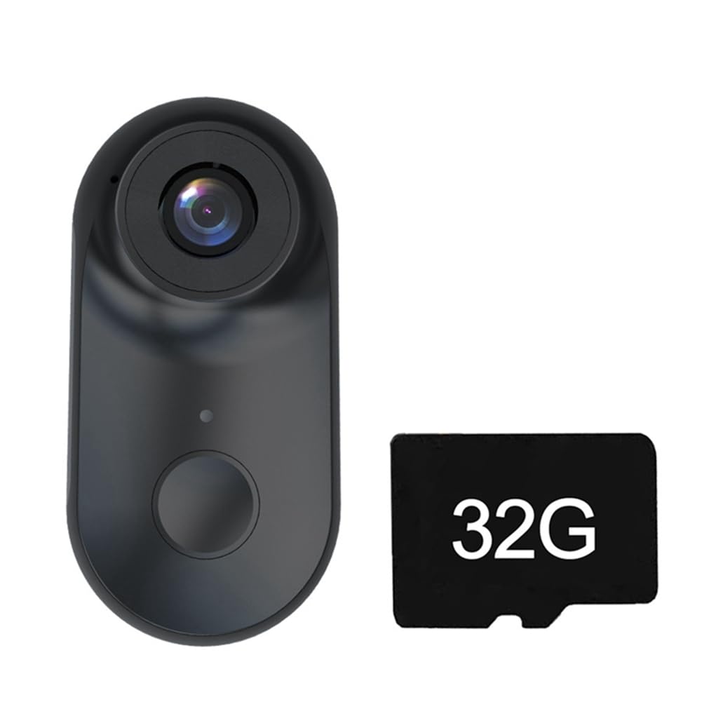 LAPOOH 2MP WiFi Sports Camera - 1080P HD Magnetic Action Camera for Outdoor Riding, Hiking, Cycling | Waterproof & Reusable with 32GB Memory Card | Perfect for Adventure Recording & Vlogging