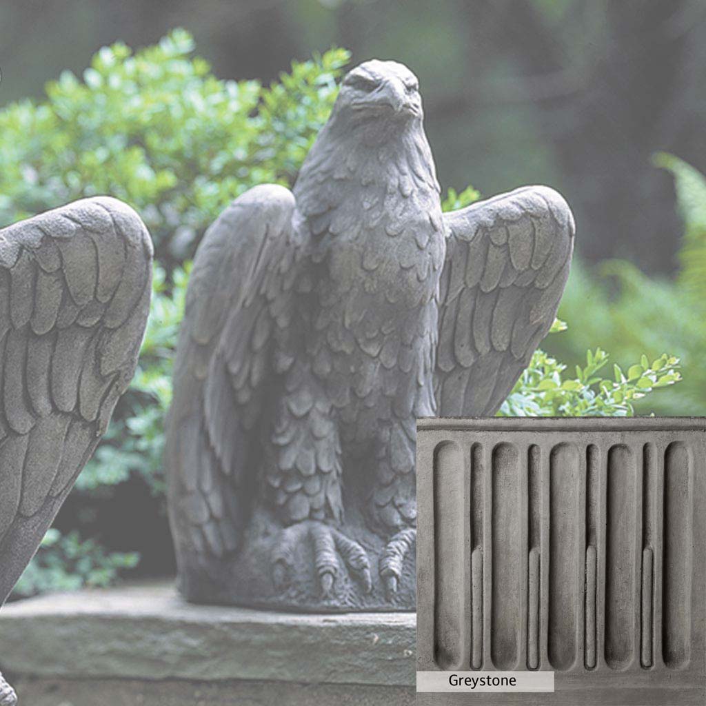 Campania International Eagle Looking Right Statue - Bronze Eagle Sculpture for Home & Garden Decor - Perfect for Outdoor Patio, Lawn, or Office Display