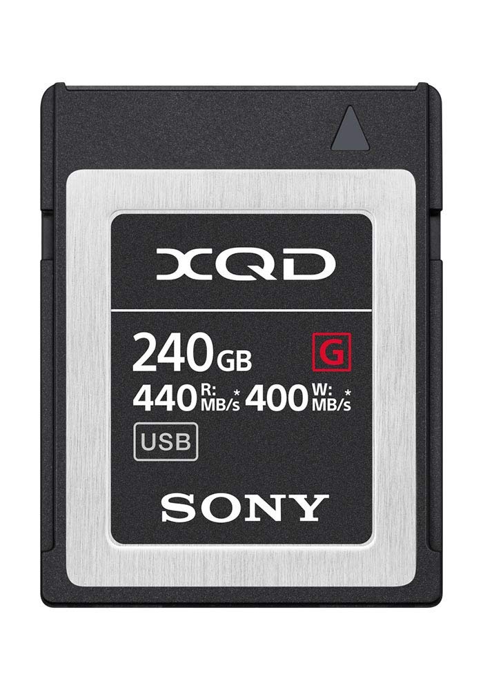 Sony XQD G Series 240GB Memory Card (QD-G240F) 4-Pack with Free Camera Cleaning Kit - High-Speed Professional CFexpress for DSLR, Mirrorless Cameras - Perfect for 4K Video, Sports & Wildlife Photography