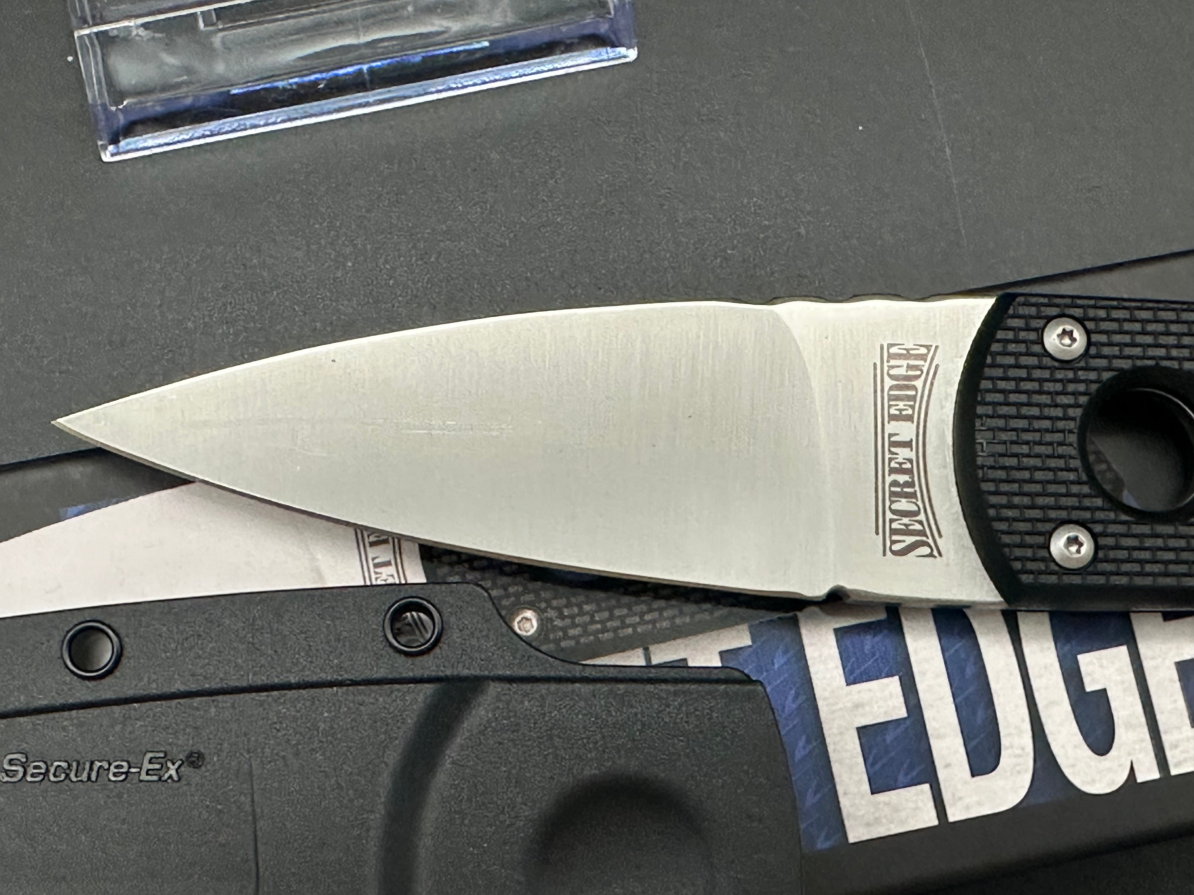 Cold Steel Secret Edge Fixed Blade Knife - 3.5