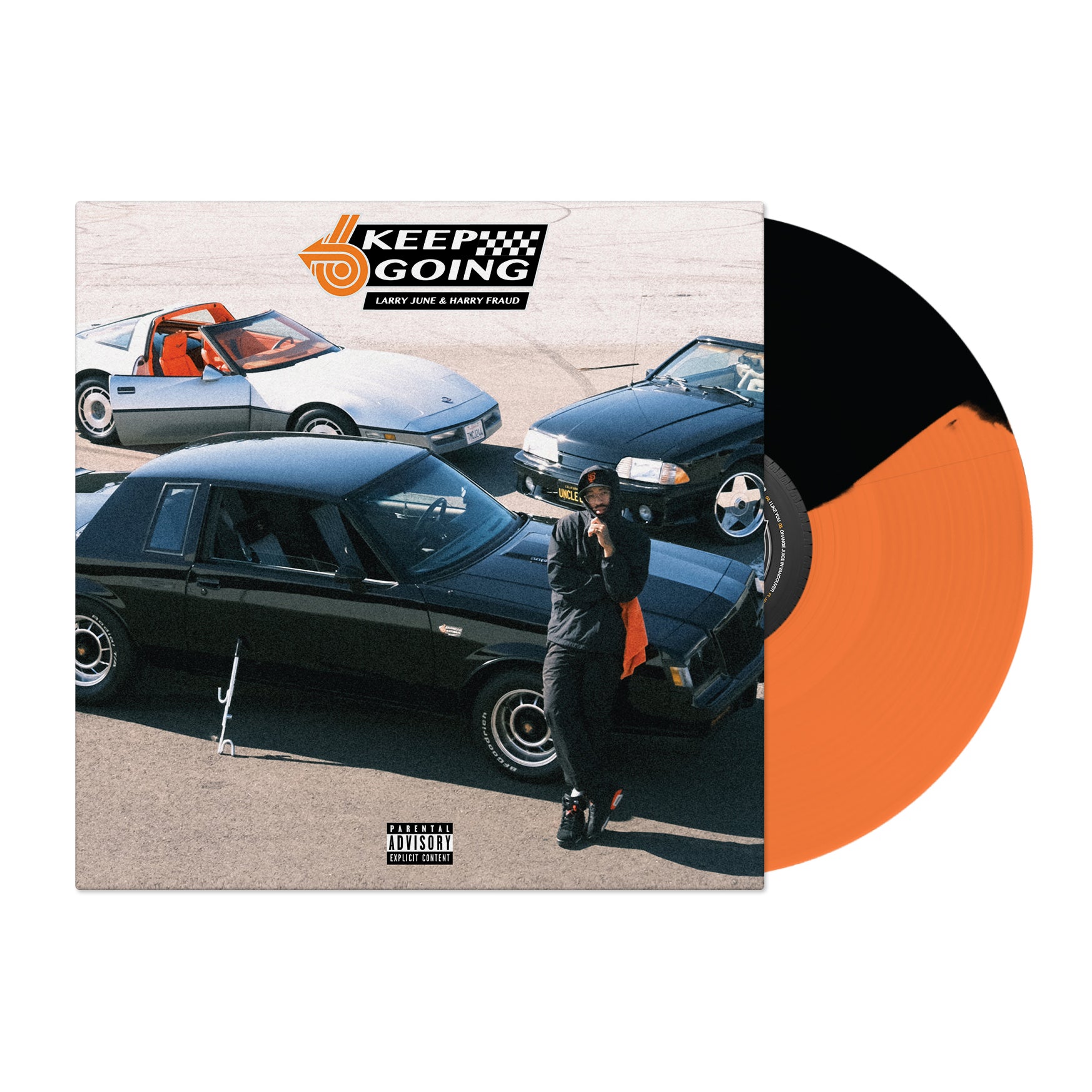 Keep Going (Split Colored LP) - Limited Edition Vinyl Record for Music Collectors & Audiophiles - Perfect for Home Listening, Gifts & Music Enthusiasts