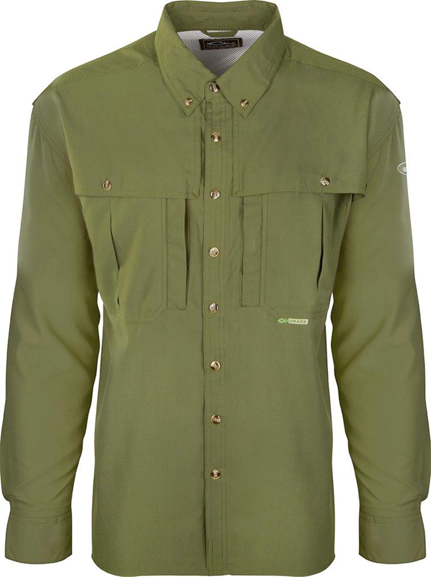 Drake Waterfowl Youth Flyweight Wingshooter's Shirt - Lightweight Hunting Shirt for Young Hunters - Perfect for Waterfowl Hunting & Outdoor Adventures