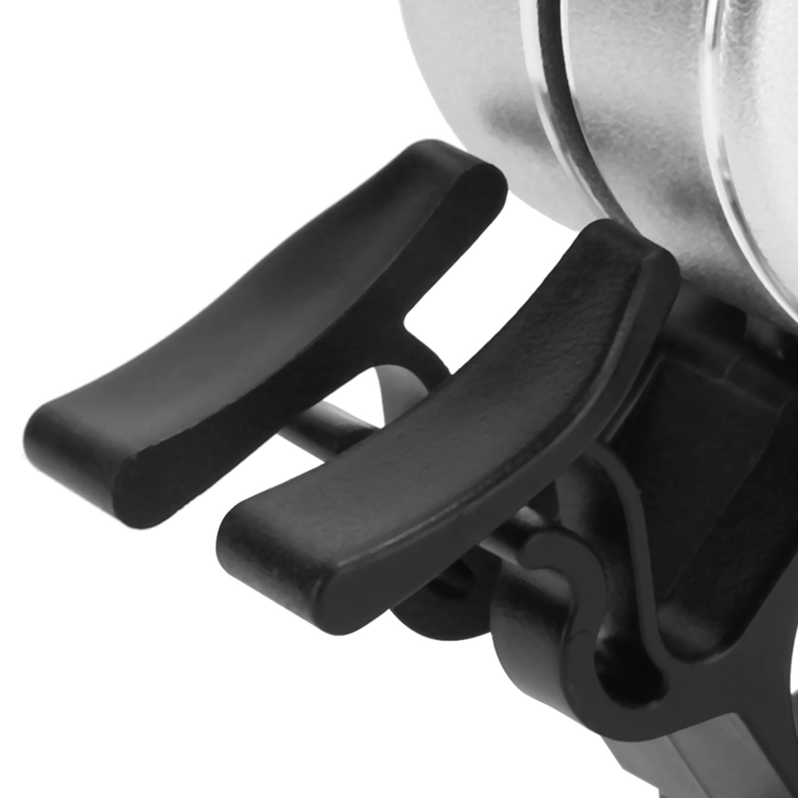 Premium Aluminum Alloy Bike Alarm & Bell - Loud Bicycle Security Alarm with Convenient Ring Function - Anti-Theft Protection for Mountain Bikes, Road Bikes & Commuter Bicycles (Silver) - Perfect for Urban Cycling, Trail Riding & Daily Commutes