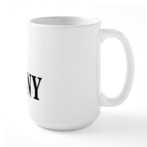 White - I Heart Germany Large Mug