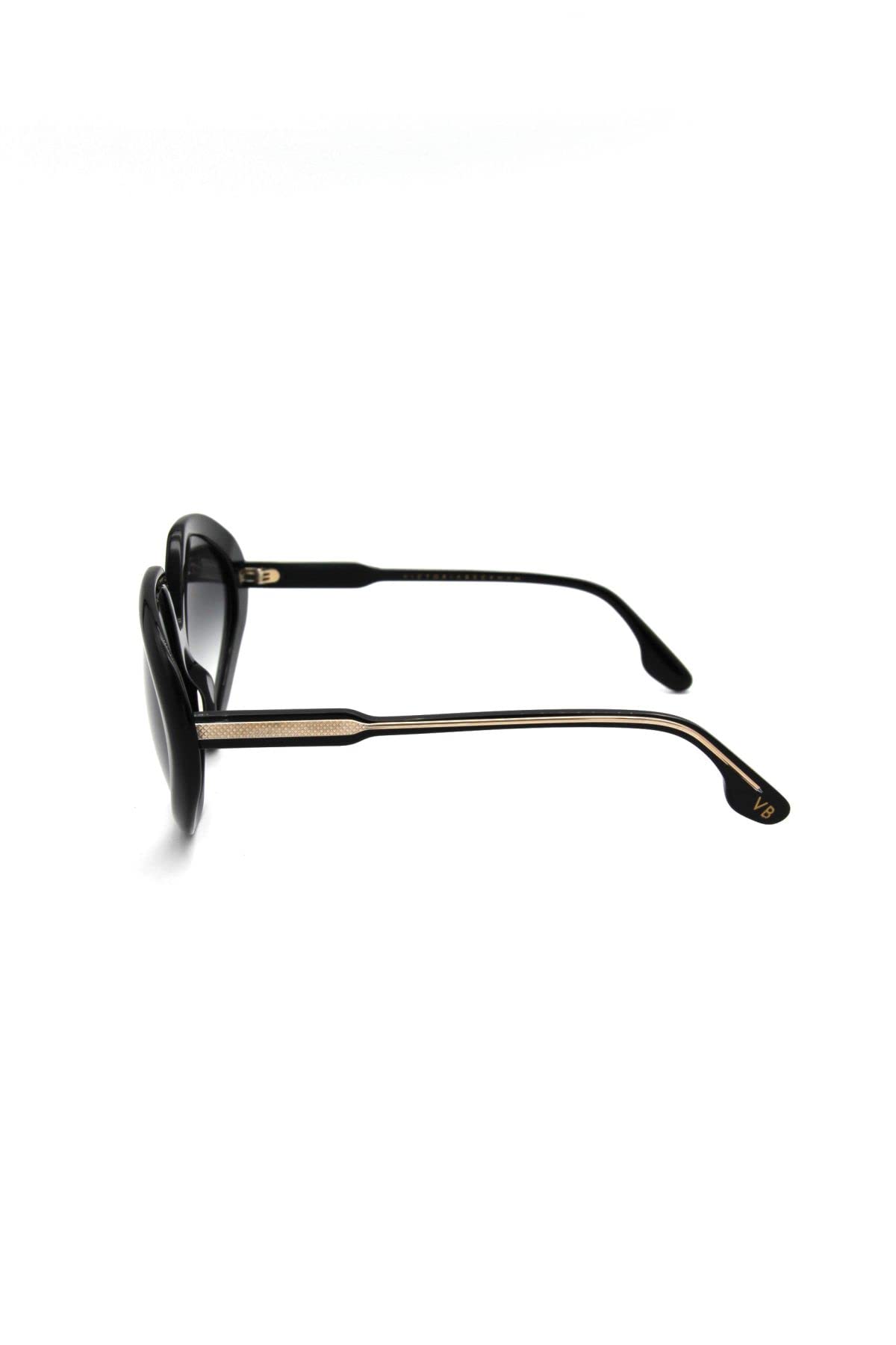 Victoria Beckham VB 614 S 001 Black Sunglasses for Women - UV Protection Fashion Shades for Beach, Driving & Outdoor Activities