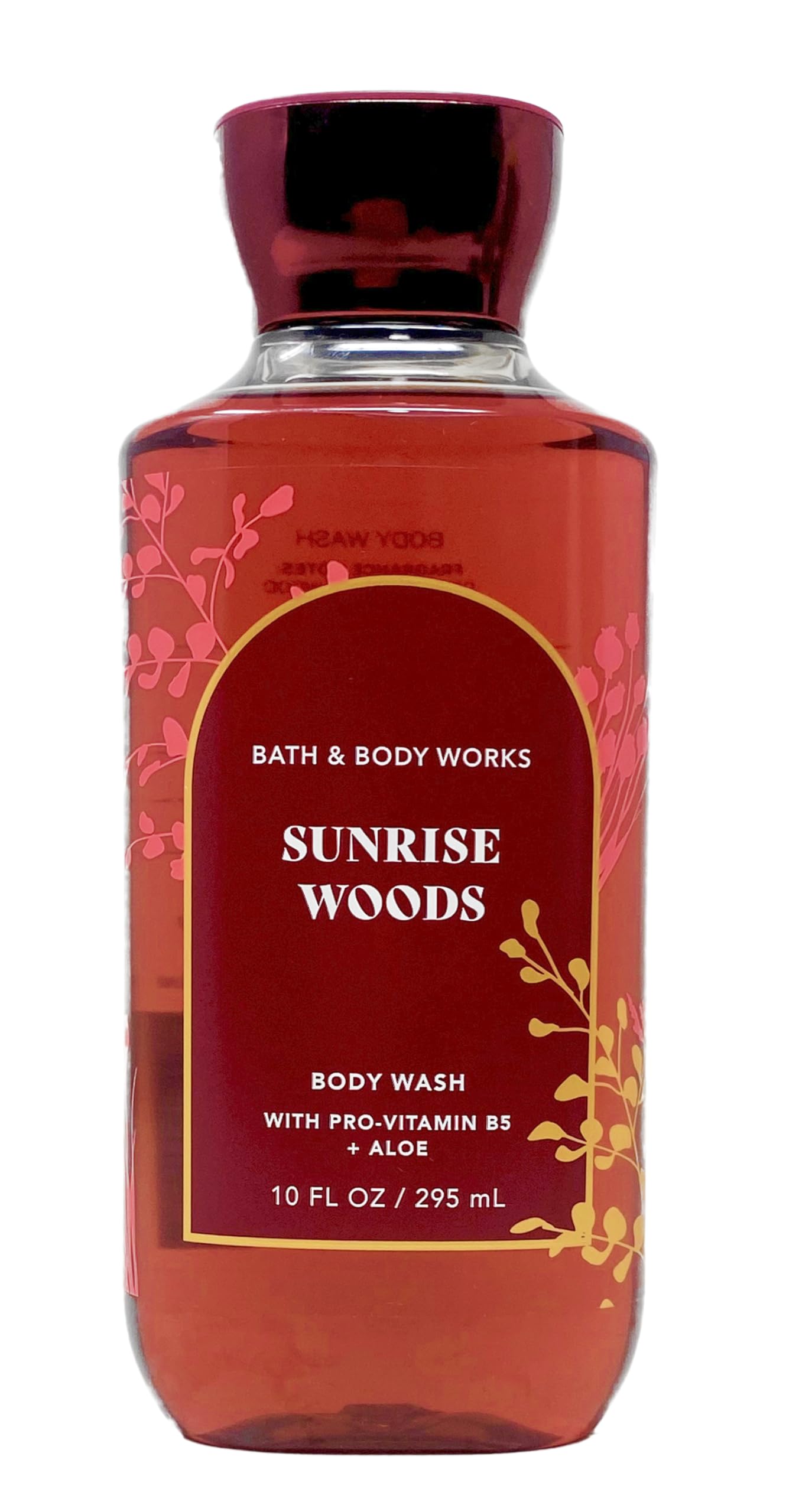 Bath and Body Works Sunrise Woods Shower Gel Body Wash with Aloe & Vitamin E - 10 oz Moisturizing Cleanser for Dry Skin | Perfect for Morning Showers & Relaxing Bath Time