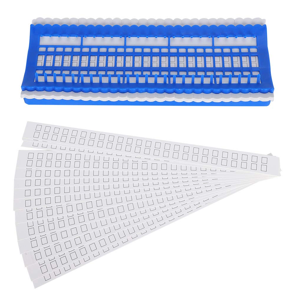 Tyenaza 50-Slot Embroidery Floss Organizer - Premium Thread Storage Box for Cross Stitch, Needlework & DIY Sewing Projects | Perfect for Craft Rooms, Travel & Gift Giving