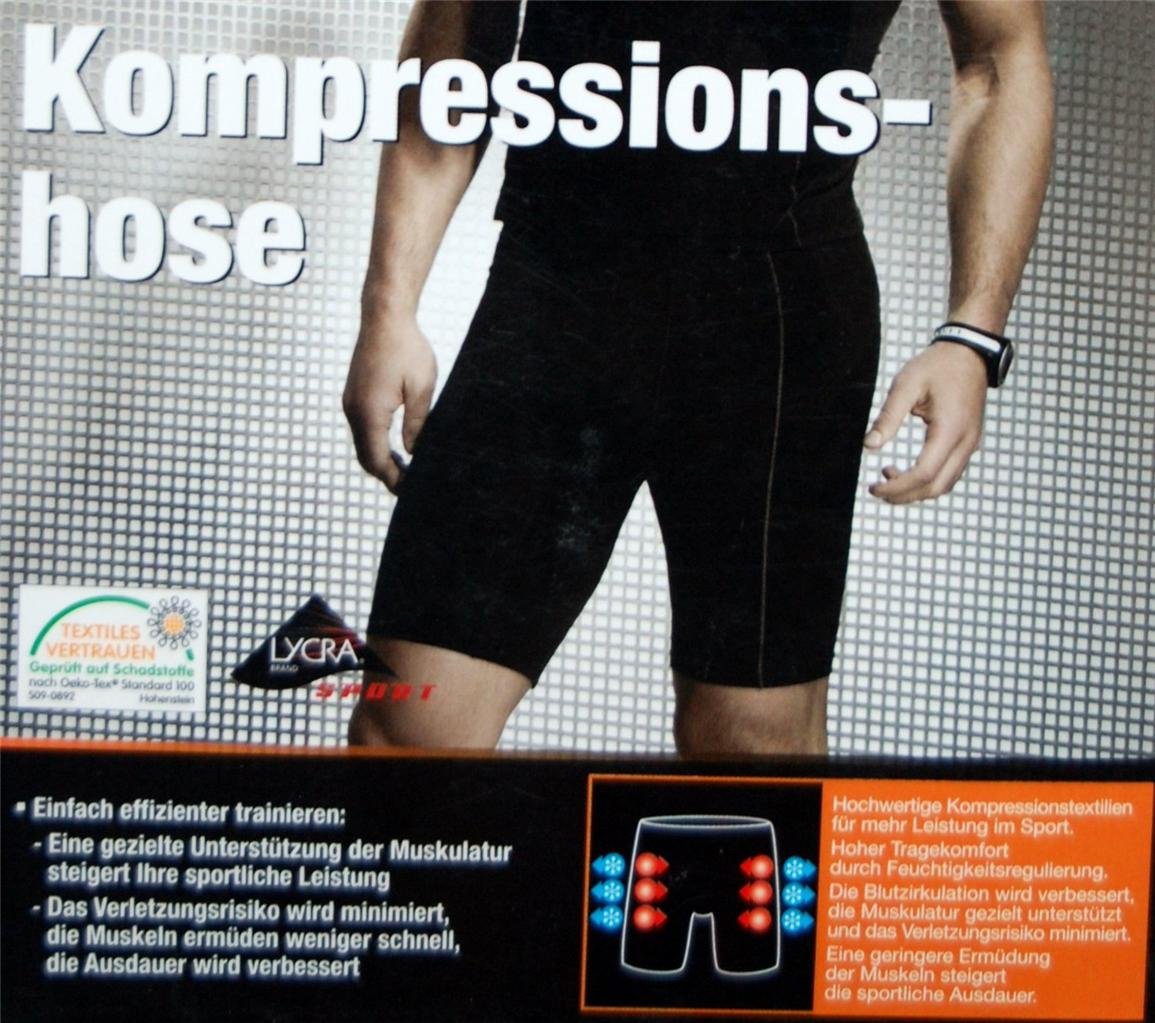 Men's Compression Gym Shorts - Workout & Running Shorts for Activewear & Training - Perfect for Gym, Jogging & Sports