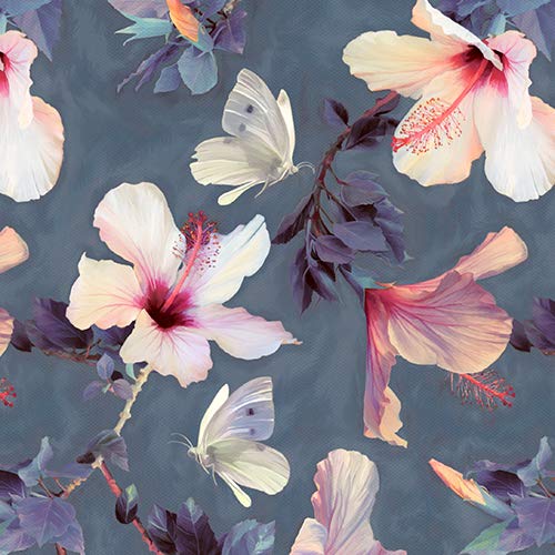Blooming Hibiscus