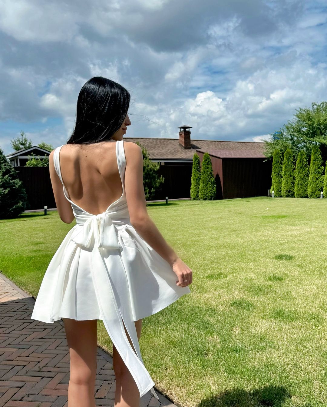 Elegant White A-Line Homecoming Dress Short Birthday Party Outfit J3571 - Perfect for Prom, Quinceañera, and Special Occasions