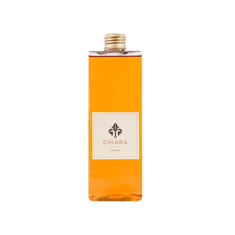 Chiara Firenze Tuscia 1000ml Refillable Room Fragrance with Reed Sticks | Home Scent Diffuser for Living Room, Bedroom & Office