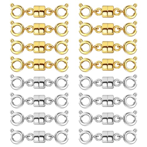 16Pcs | 8Gold & 8Silver