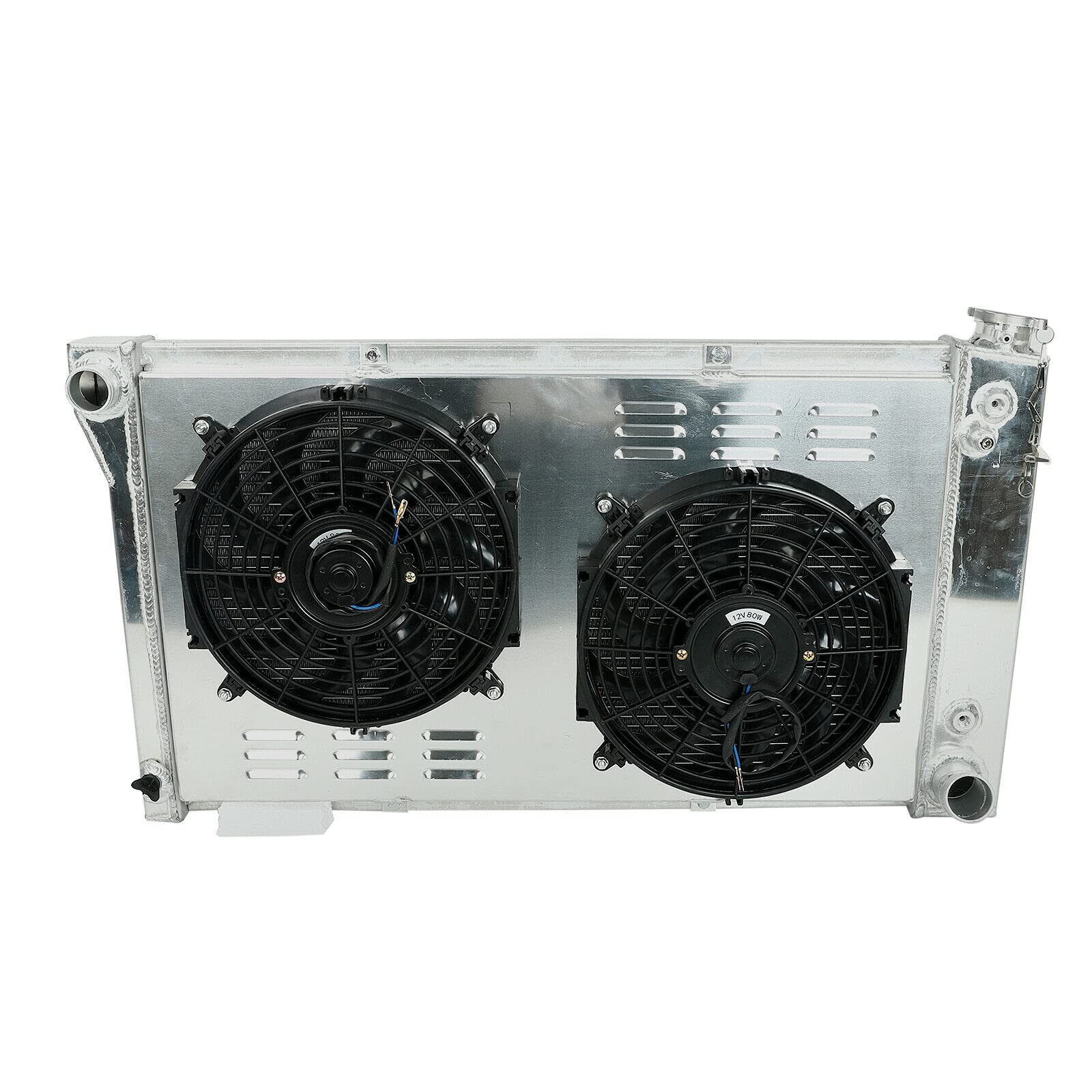 3 Row Aluminum Radiator with Dual 12