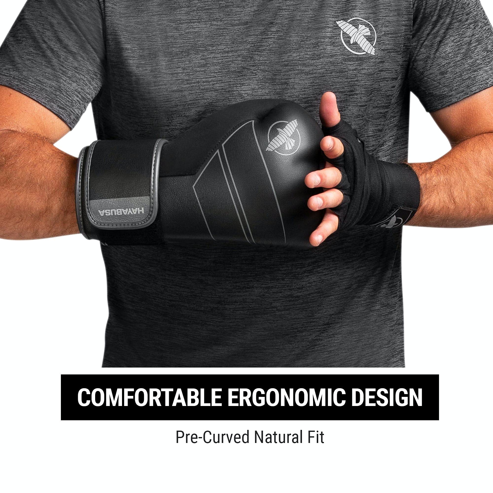 Hayabusa S4 Premium Leather Boxing Gloves for Men & Women - Training, Sparring & Competition Use