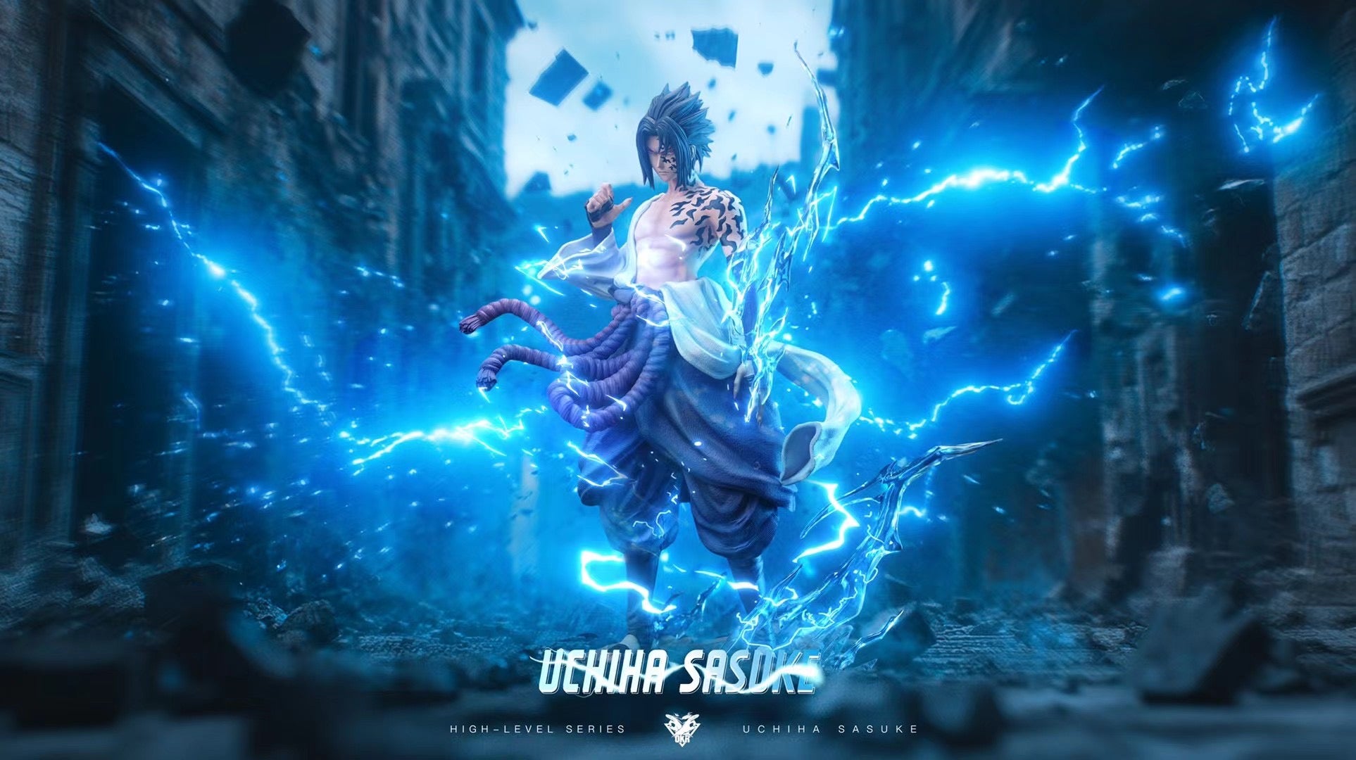OKR Studio Sasuke Uchiha Naruto Anime Figure - Premium Collectible Action Figure for Anime Fans, Home Decor, and Gift Giving