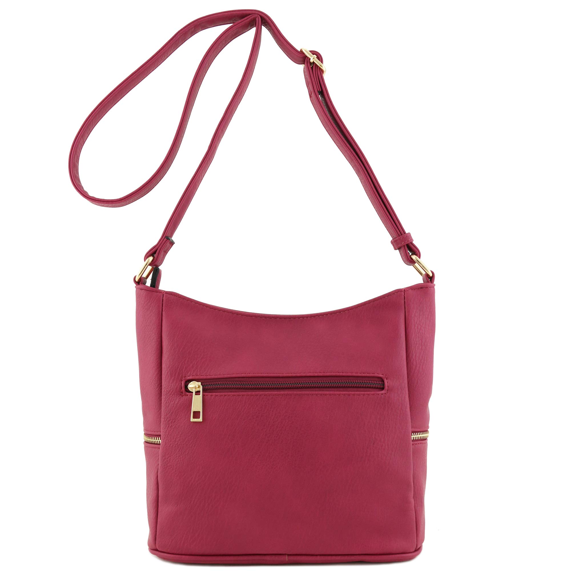 Stylish Lightweight Tassel Zipper Bucket Crossbody Bag for Women | Fashionable Shoulder Purse with Adjustable Strap | Perfect for Travel, Shopping & Everyday Use