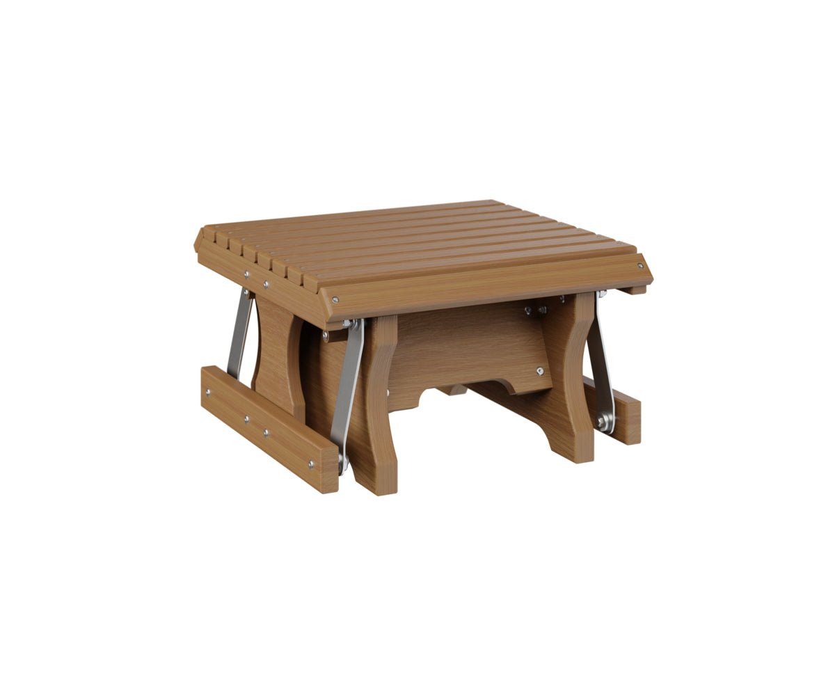 Berlin Gardens Gliding Footstool - Adjustable Comfort Ottoman with Smooth Glide Motion - Perfect for Living Room, Bedroom or Office Relaxation