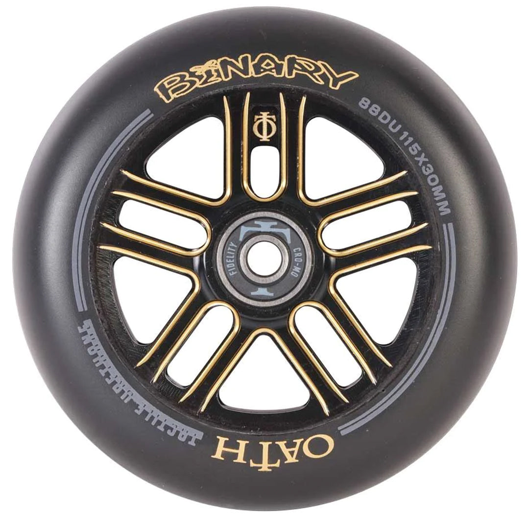 Oath Binary Wheels 30mm Wide - High-Performance Skateboard Wheels for Smooth Riding & Tricks | Perfect for Street Skating & Park Rides