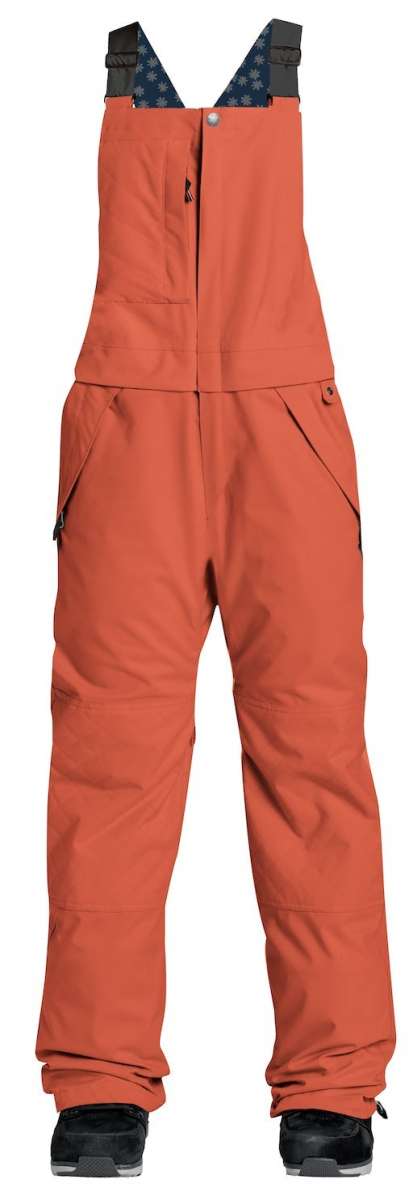 Airblaster Women's Hot Shell Bib Snow Pants 2024 - Waterproof Insulated Ski Bib Overalls for Cold Weather - Perfect for Skiing, Snowboarding & Winter Outdoor Activities