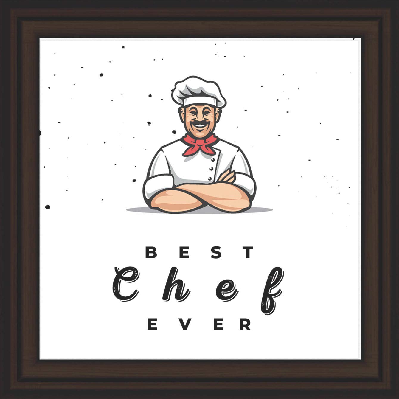 BRYVAHS Chef Kitchen Decor - Perfect Gift for Cooks & Home Decoration