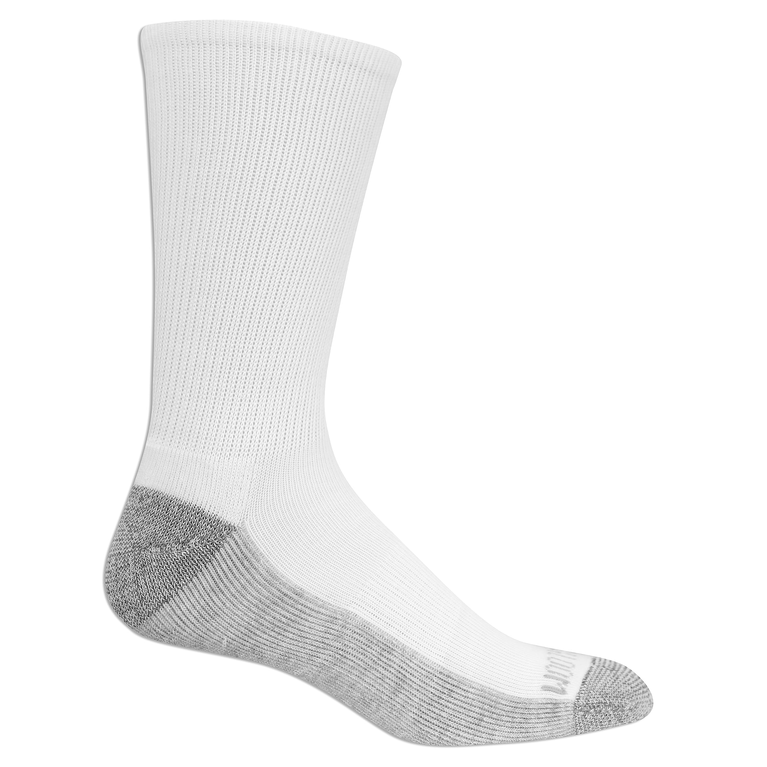 Fruit of the Loom Men's Lightweight Athletic Crew Socks 6-Pack - Breathable Comfort for Running, Gym & Everyday Wear