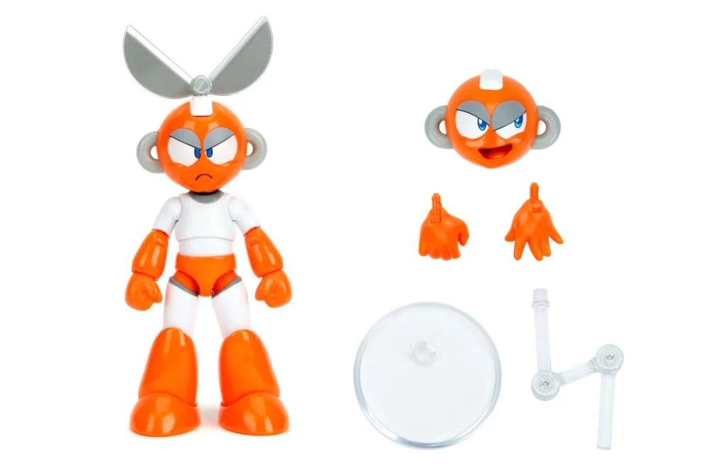 Jada Toys 1/12 Scale 6-Inch Mega Man Action Figure Set - Hyper Bomb, Elec Man & Cut Man Collectible Figures for Display & Gaming Enthusiasts