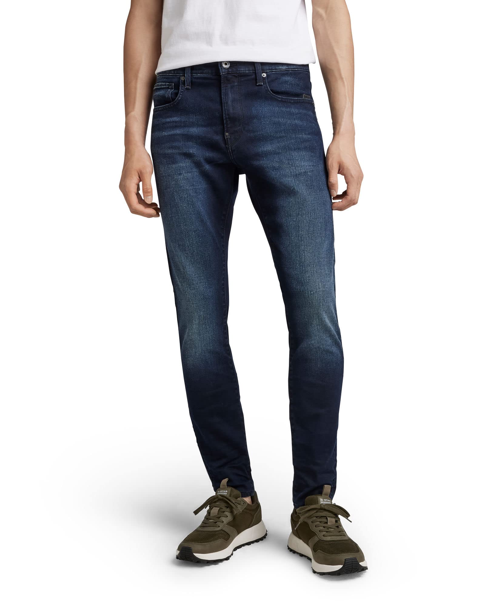 G-Star Raw Men's Revend Skinny Fit Jeans - Slim Stretch Denim Pants for Men | Perfect for Casual Wear, Night Out & Street Style Fashion