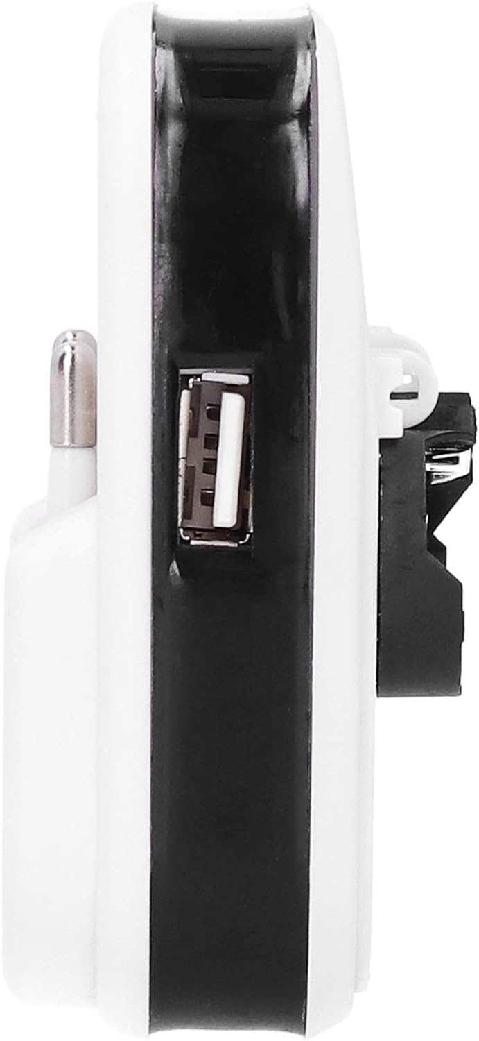 BenjiPower Rechargeable Battery Charger with LCD Screen - Includes 2 Button Batteries for LIR2016 LIR2025 LIR2032 ML2016 ML2025 ML2032 CR2032 Lithium Batteries - Perfect for Watches, Key Fobs, Calculators & Electronic Devices
