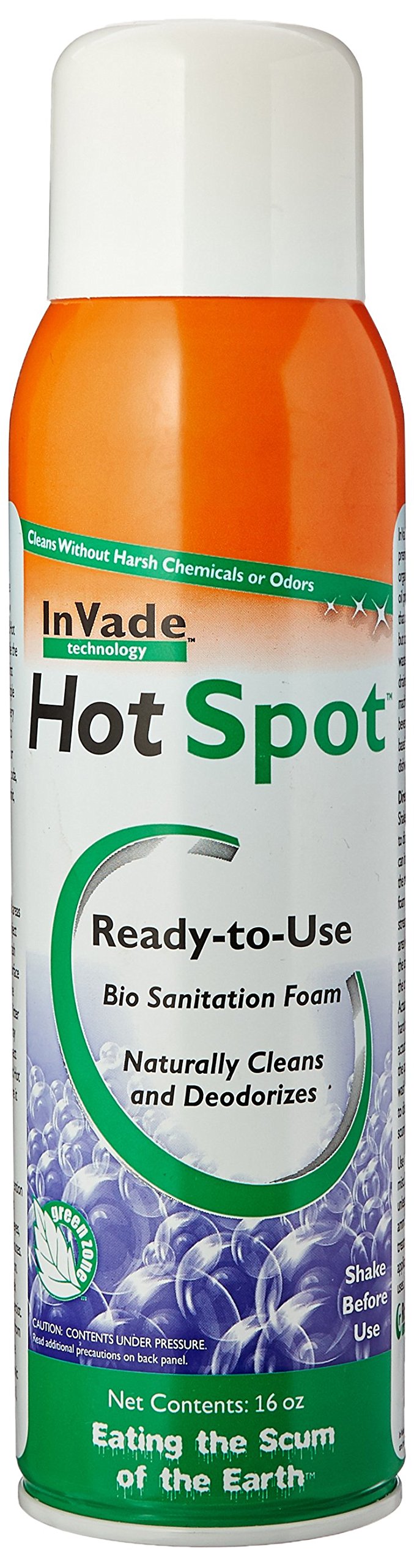 Invade Hot Spot Stain Remover - Powerful Fabric Cleaner for Clothes, Carpets & Upholstery | Quick Stain Removal for Coffee, Wine, Grease & More | Ideal for Home, Office & Travel Use