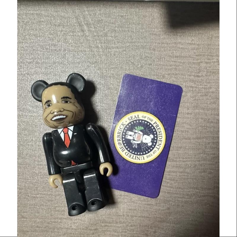 Bearbrick Series 27 SUPER Secret The President 100% Collectible Art Toy - Limited Edition Vinyl Figure for Display, Gift & Anime Fans Collection