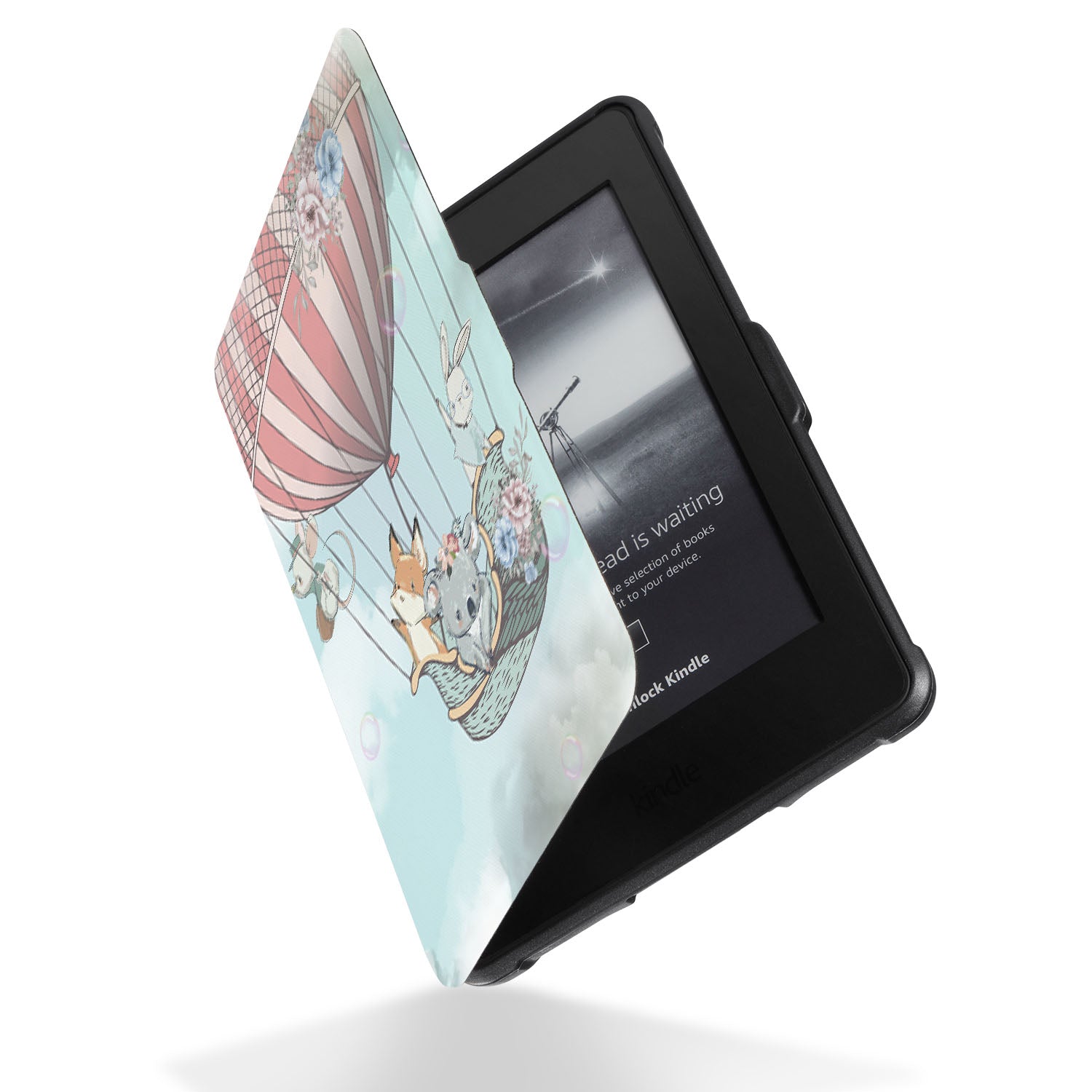 Premium Kindle Case with Forest Animal Design - Waterproof & Lightweight Cover for Kindle E-Reader - Perfect for Travel, Reading Outdoors & Daily Commute