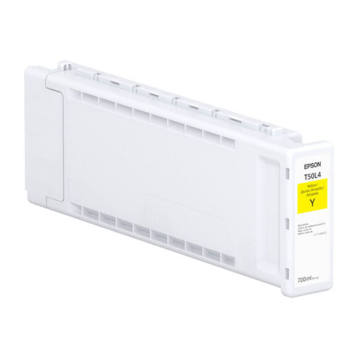 Epson T50L UltraChrome PRO6 Yellow Ink Cartridge 700ml (T50L420) - High-Quality Replacement Ink for Professional Printing | Perfect for Photo Labs, Graphic Design & Large Format Printing