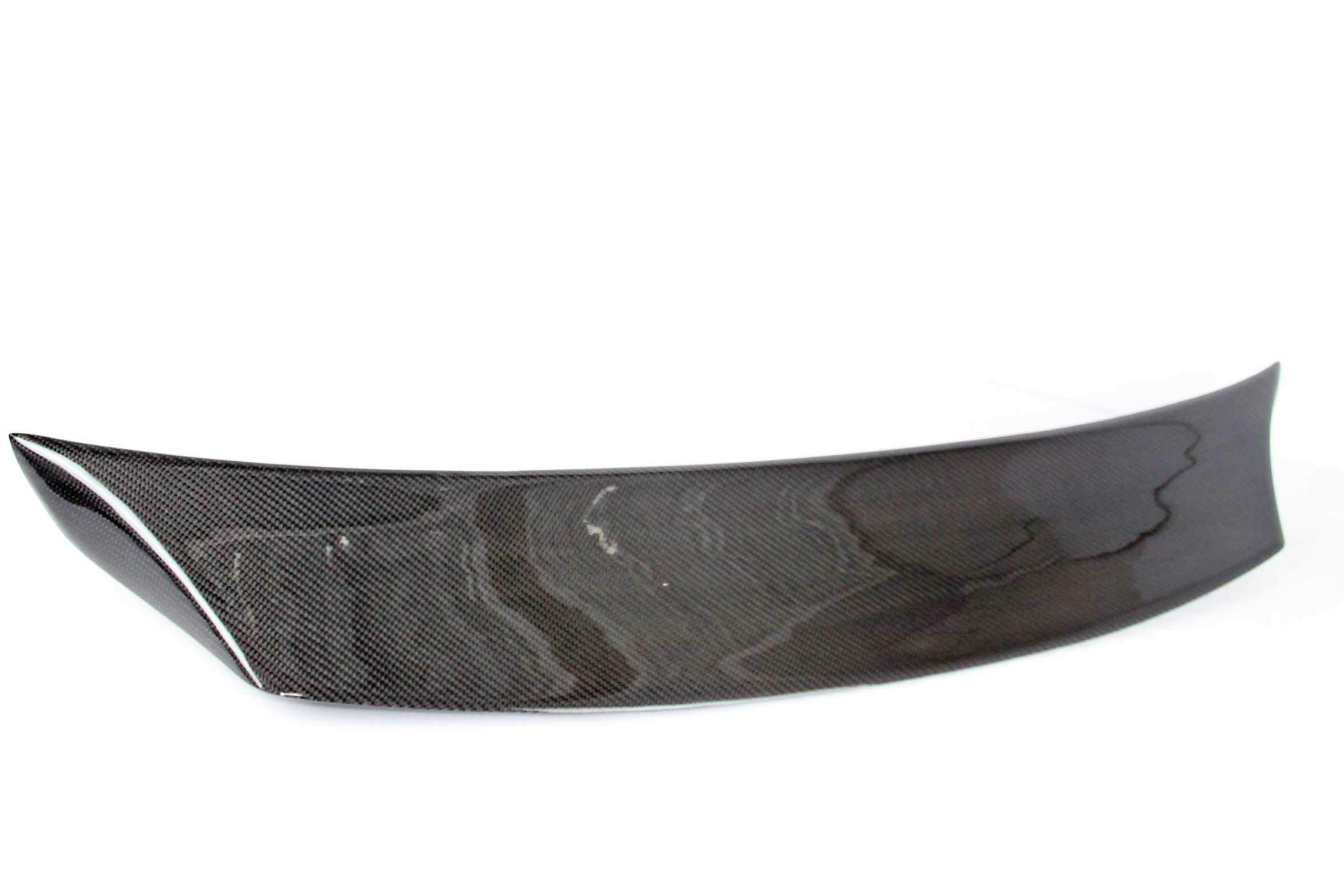 2003-2008 Nissan 350Z Coupe/Convertible Carbon Fiber Rear Trunk Spoiler Wing - DTO V Type Design - Lightweight & Durable - Perfect for Car Enthusiasts & Street Racing