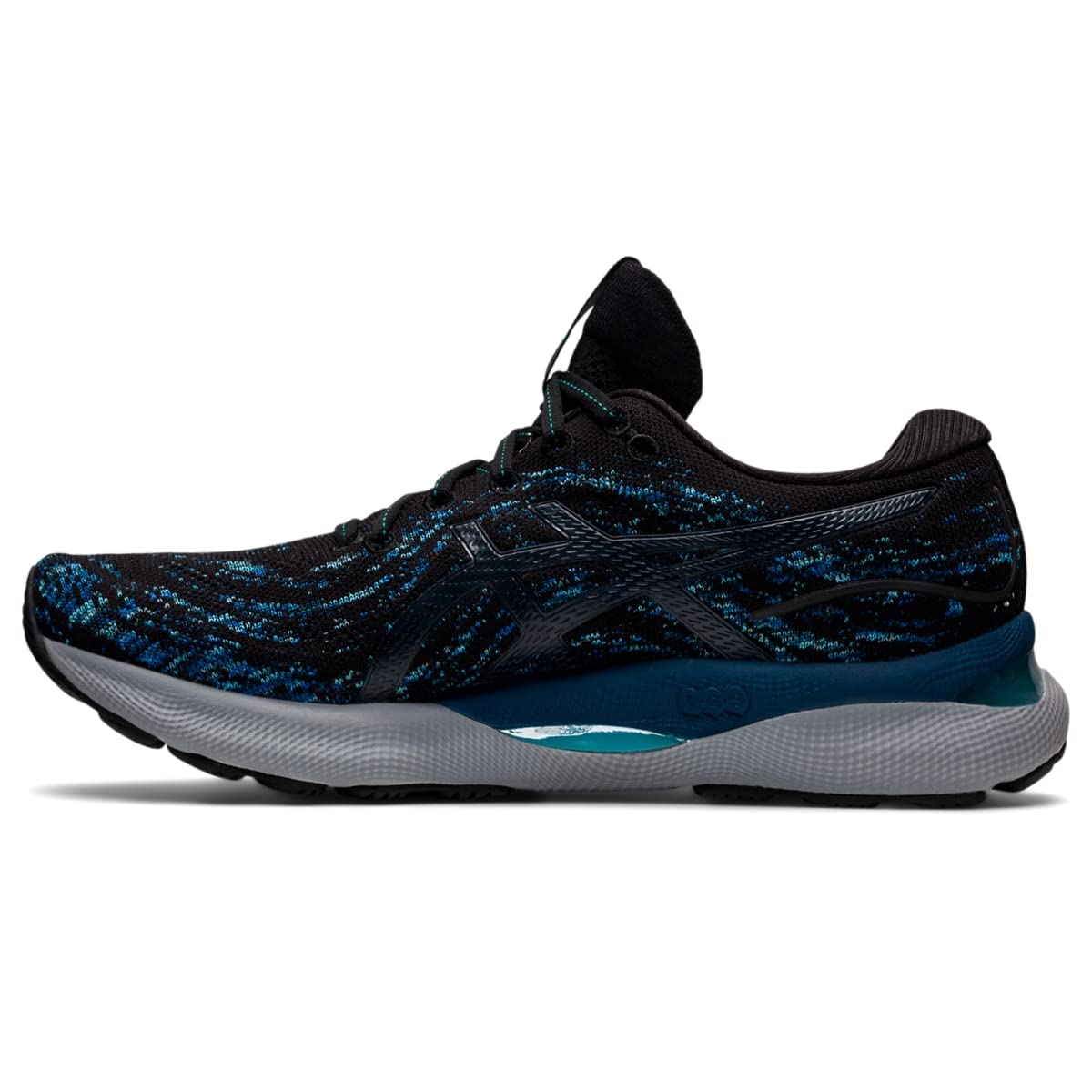 ASICS Men's Gel-Nimbus 24 Running Shoes - Lightweight Knit Upper for Maximum Comfort - Perfect for Marathon Training, Jogging & Gym Workouts
