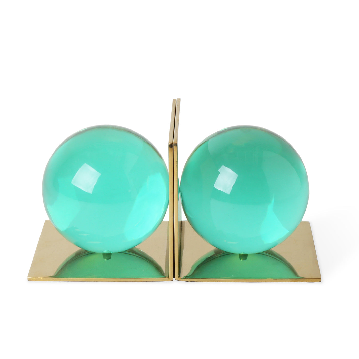 Globo Bookends - Heavy Duty Metal Bookends for Shelves - Perfect for Home, Office, and Library Organization