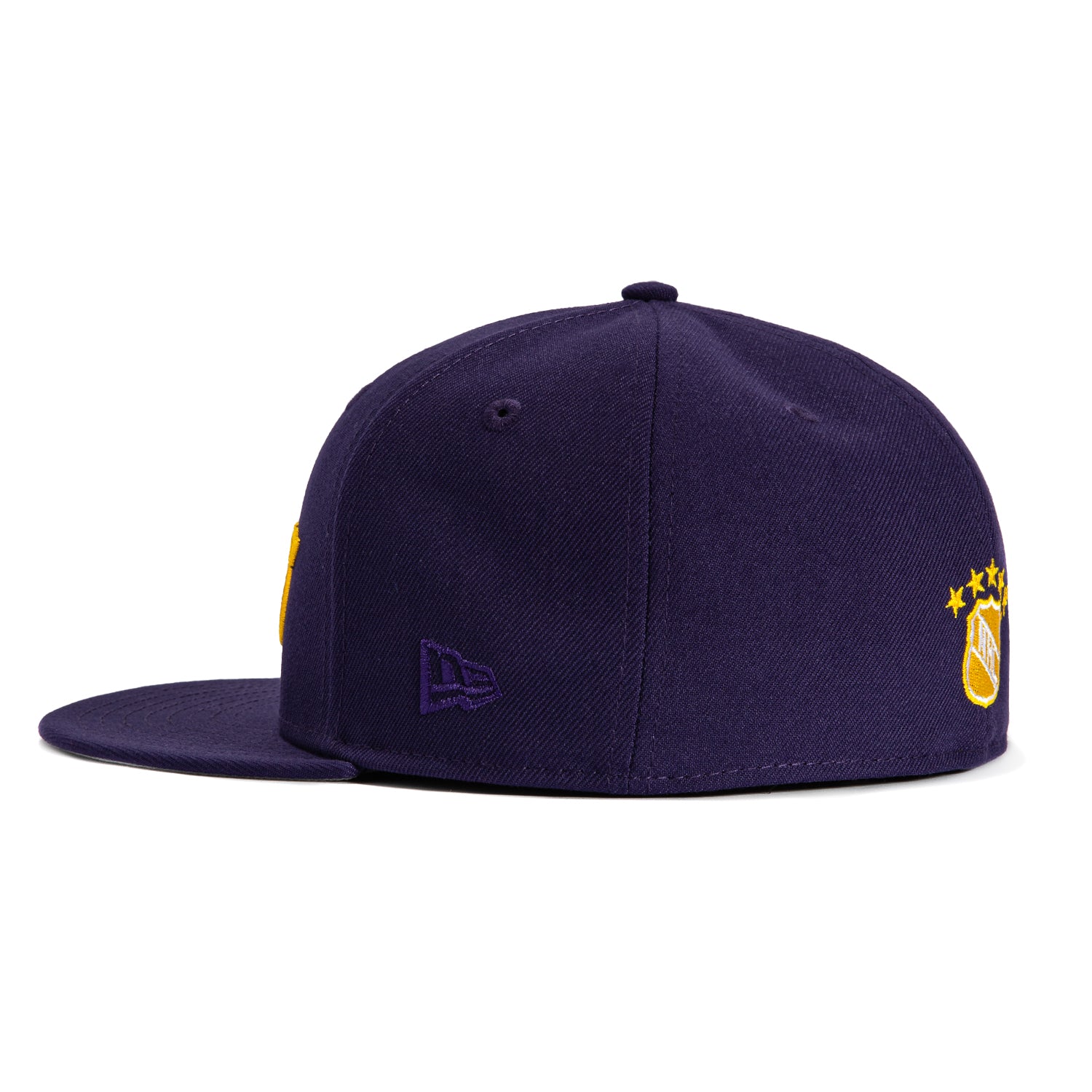 New Era 59Fifty Los Angeles Kings Embroidered Snapback Hat - Purple & Gold NHL Hockey Cap for Men & Women - Perfect for Games, Fan Gear & Streetwear Fashion