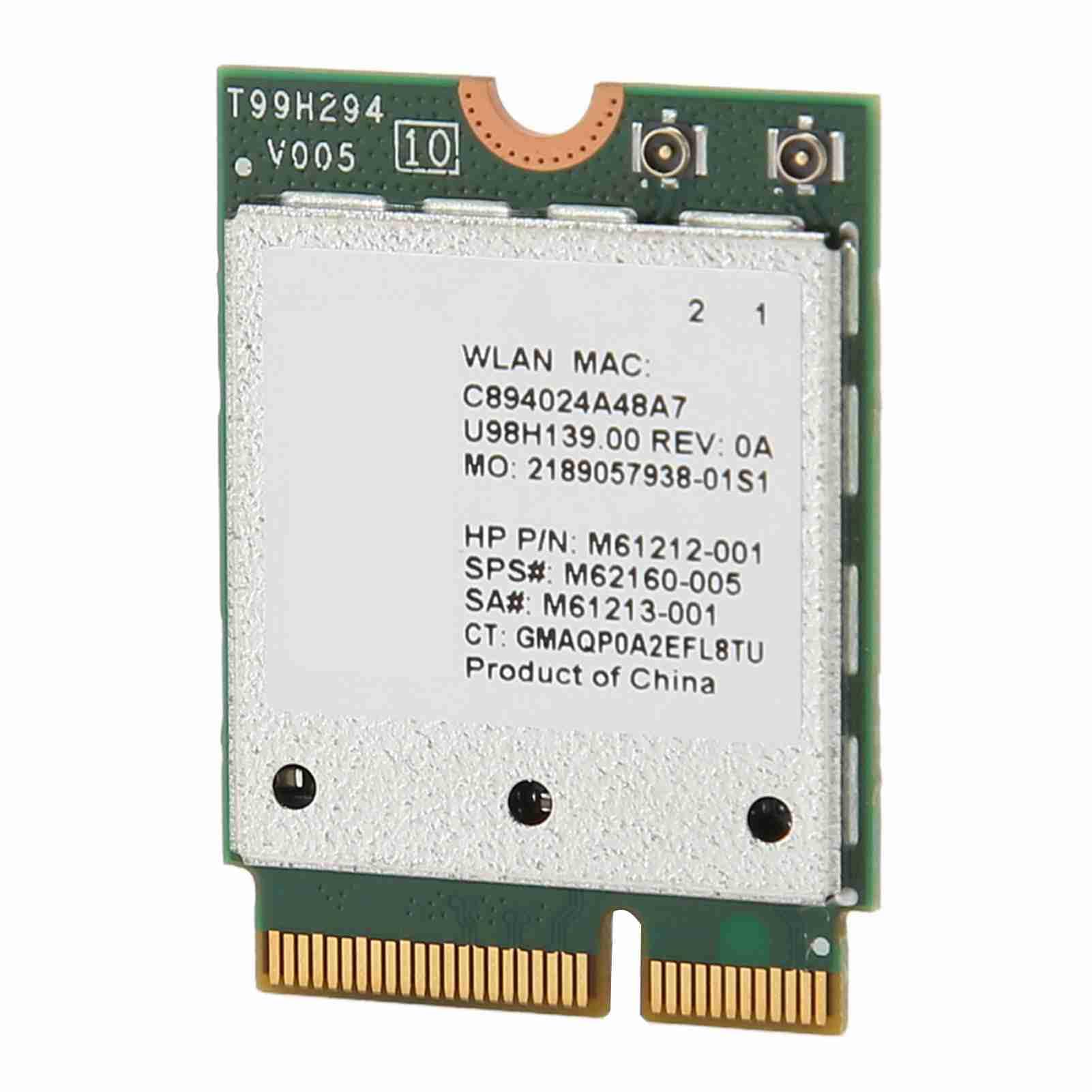 WiFi 6E Wireless Card for Laptop - 5400Mbps Tri-Band (2.4G/5G/6GHz) with Bluetooth 5.1 | Plug & Play | Stable KE Interface | Perfect for Gaming, Streaming & Home Office