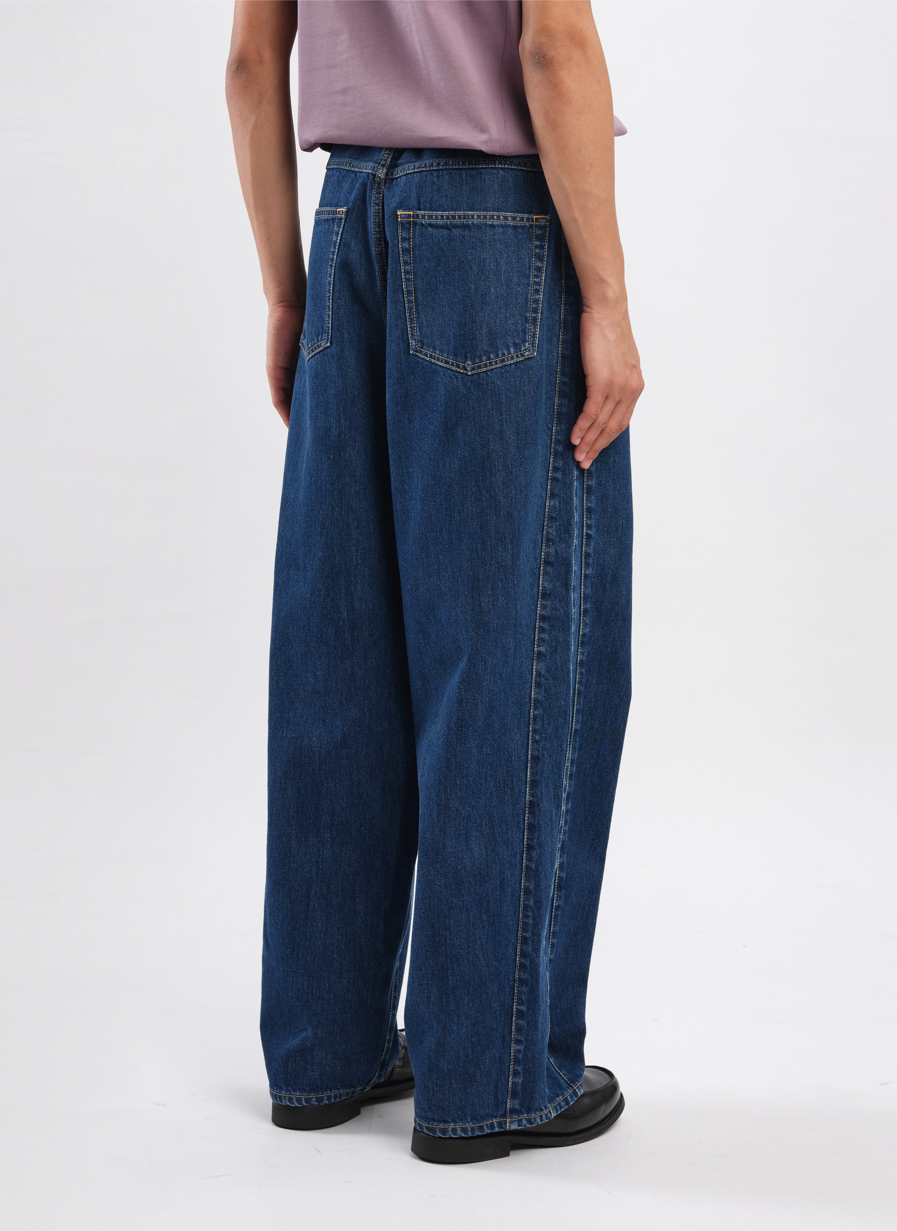 Premium Cotton Denim Jeans for Men & Women - Comfortable Stretch Fit, Classic Blue Wash | Perfect for Casual Wear, Work & Everyday Outfits