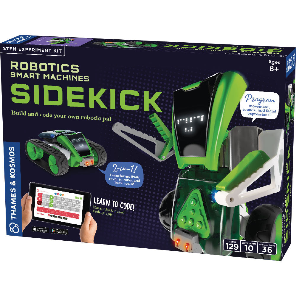 Smart Robotics Machines & Sidekick - Advanced AI Technology for Home Automation, Education & STEM Learning - Perfect for DIY Projects & Tech Enthusiasts