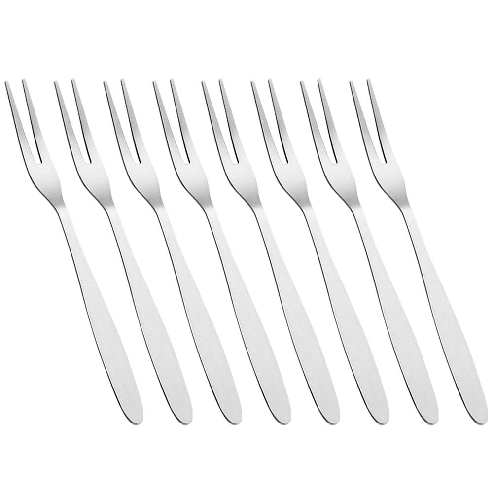 36-Piece Stainless Steel Fruit Forks Set - Cabilock Mini Dessert & Cake Forks for Parties, Weddings, KTV, Bars & Hotels - Perfect for Fruit Platters, Cheese Boards & Appetizers